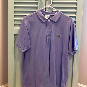 Lacoste Blue Polo Size 5